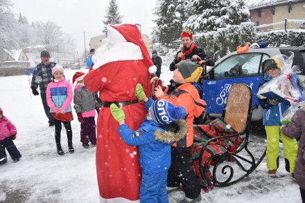 Mikołaj odwiedził wiślańskie doliny
